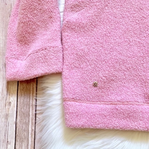 Lululemon So Sherpa Pink Hooded Jacket - Picture 5 of 7